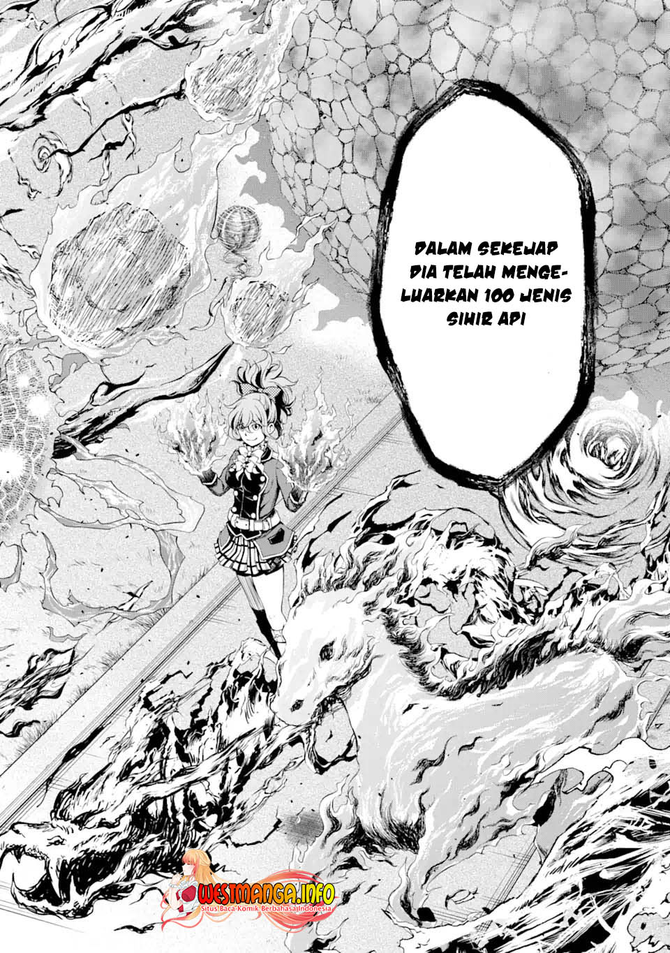 Saisoku Musou No B-kyuu Mahou Tsukai: Ippatsu Utareru Mae Ni Senpatsu Uchikaesu! chapter 19